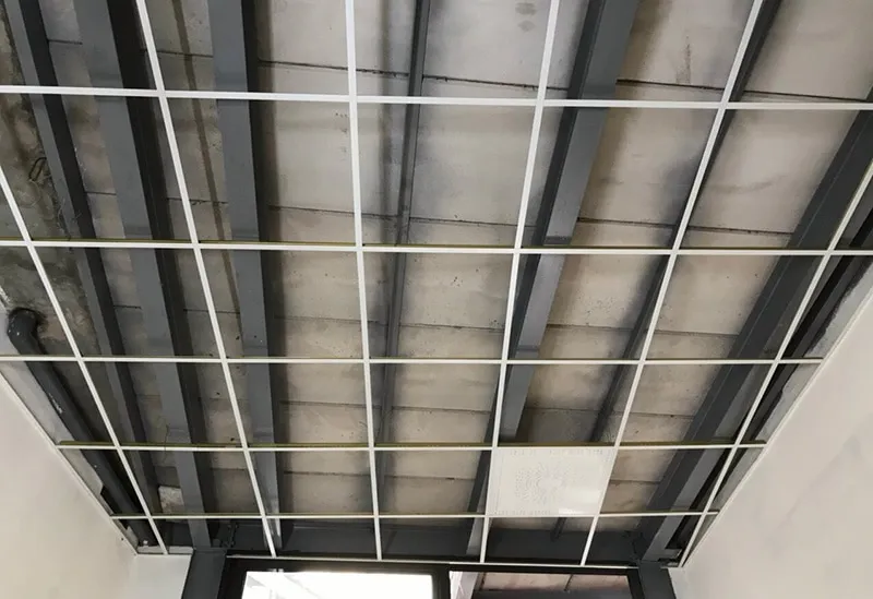 Cấu tạo khung xương trần nhựa thả 60x60