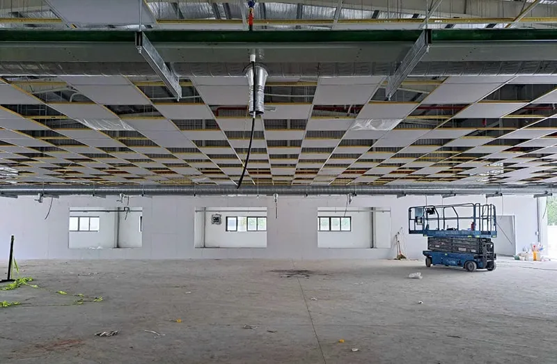 Lợi ích khi thi công trần thả nhựa 60x60