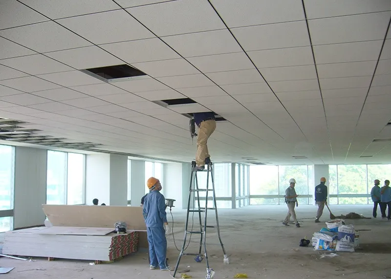 Ưu điểm của trần thạch cao thả 60x60