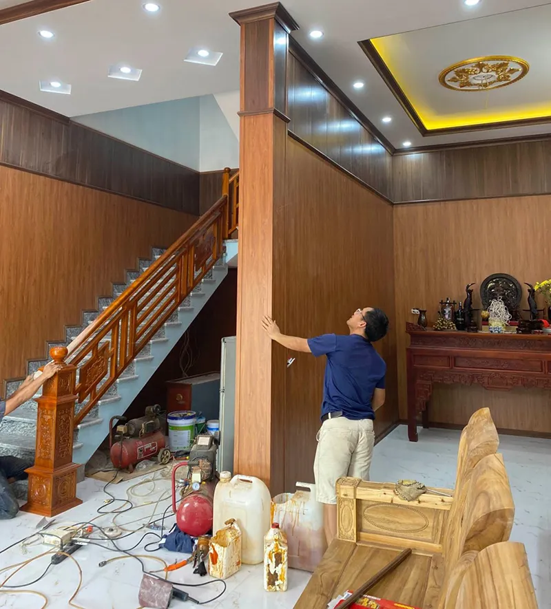 Các yếu tố ảnh hưởng đến giá ốp tường nhựa Nano hoàn thiện